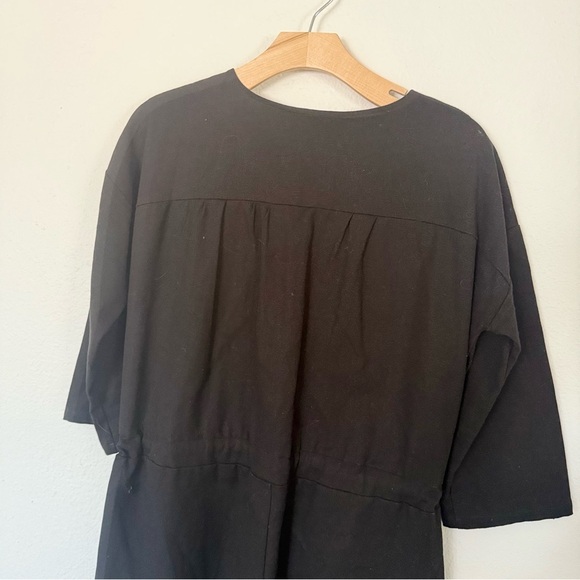 Hackwith Design house Los Angeles Black natural jumpsuit size L - Picture 4 of 13